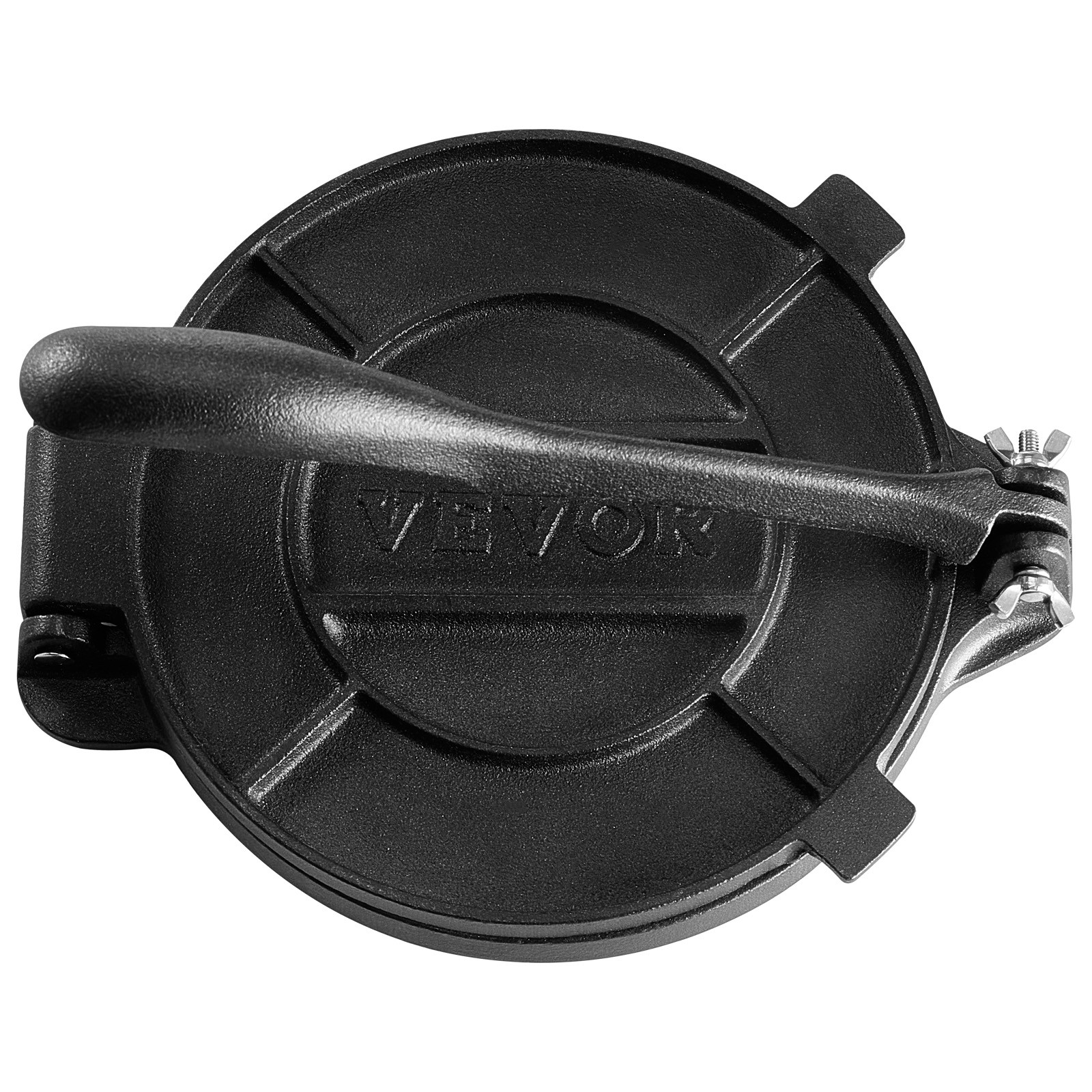 VEVOR 10 Inch Tortilla Press Chapati Maker Roti Dough Maker Heavy Duty Cast Iron