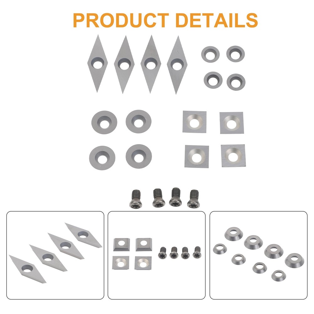 Easy To Replace Wood Lathe Inserts Lathe Tool Replacement Sturdy And Reliable