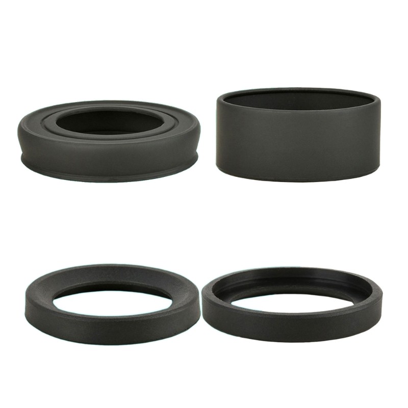 2PCS Stereo Microscope Eyepiece Guards Soft ABS Eye Shielding Simple Installs