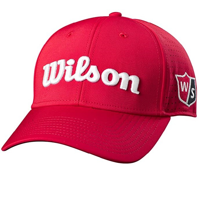 Wilson Performance Mesh Hat - RED