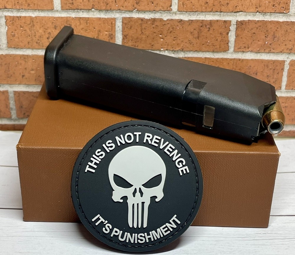 Punisher Skull Patch PVC - Tactical Morale Rubber PVC Punisher Patch