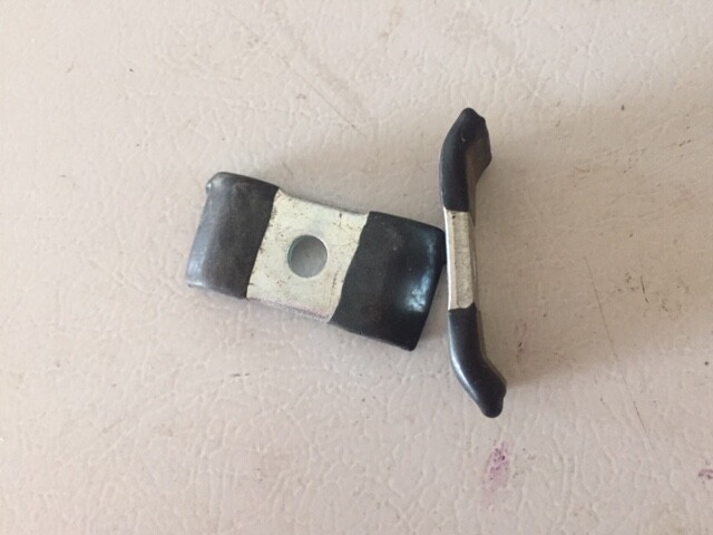 Hydraulic line holders, brackets good for Case 1845C, 1845B, 70xt, 60xt 40xt