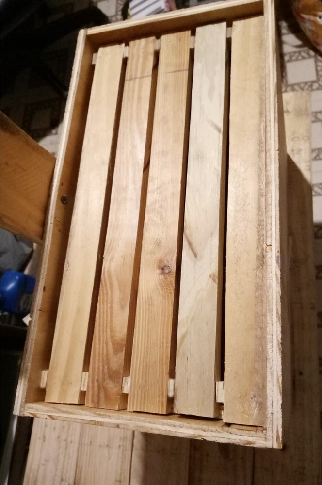 HONEYBEE SWARM TRAP BOX WITH FRAMES