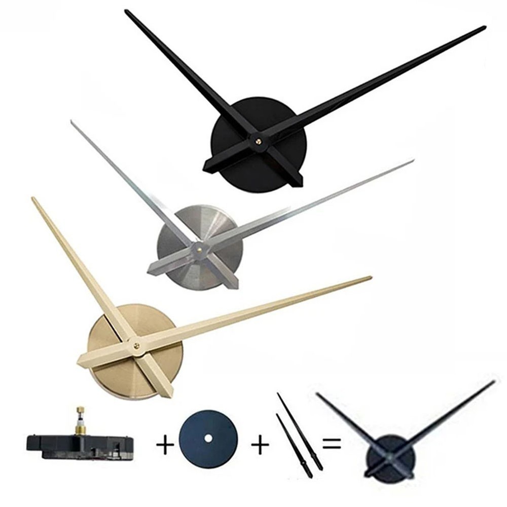 DIY Clock Kit For Creative Expression Long-lasting Material Peaceful Environment