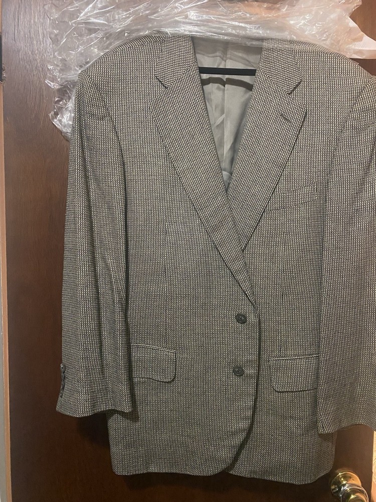 Zegna Blazer Silk And Wool Check