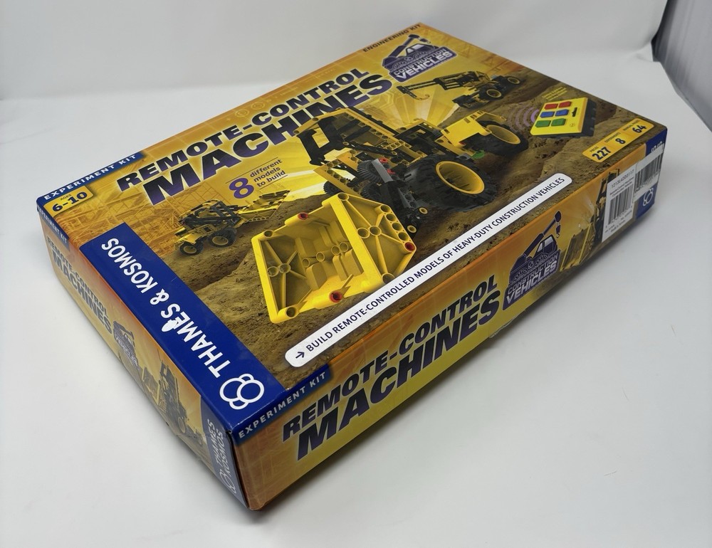 Thames & Kosmos Remote-Control Machines 620378 Construction Vehicles Open Box