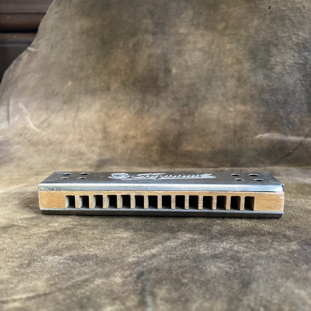 Vintage Soviet Harmonica Sputnik USSR
