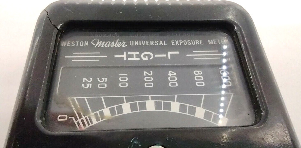 Weston Master Universal Exposure Meter With Leather Case Untested *READ