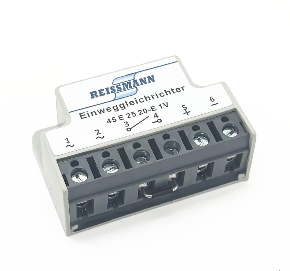 REISSMANN Einweggleichrichter 45 E 25 20-E 1V Half wave Brake Rectifier module