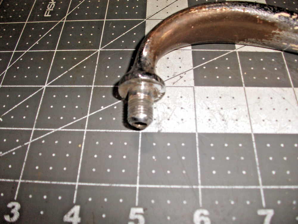 Vintage Solid Brass Door Pull Handle Reclaimed-Silver Finish