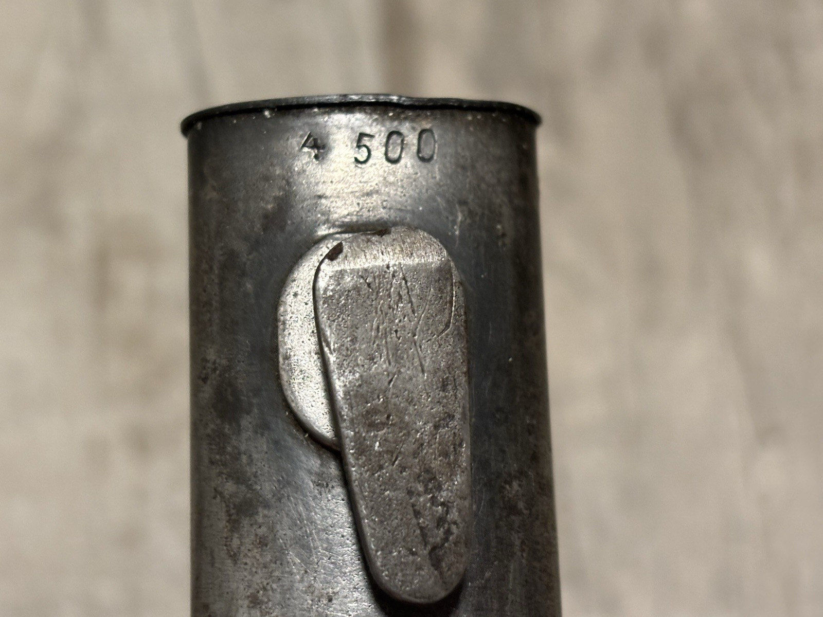 WWII German 98K Bayonet with Scabbard Early S/244 Production