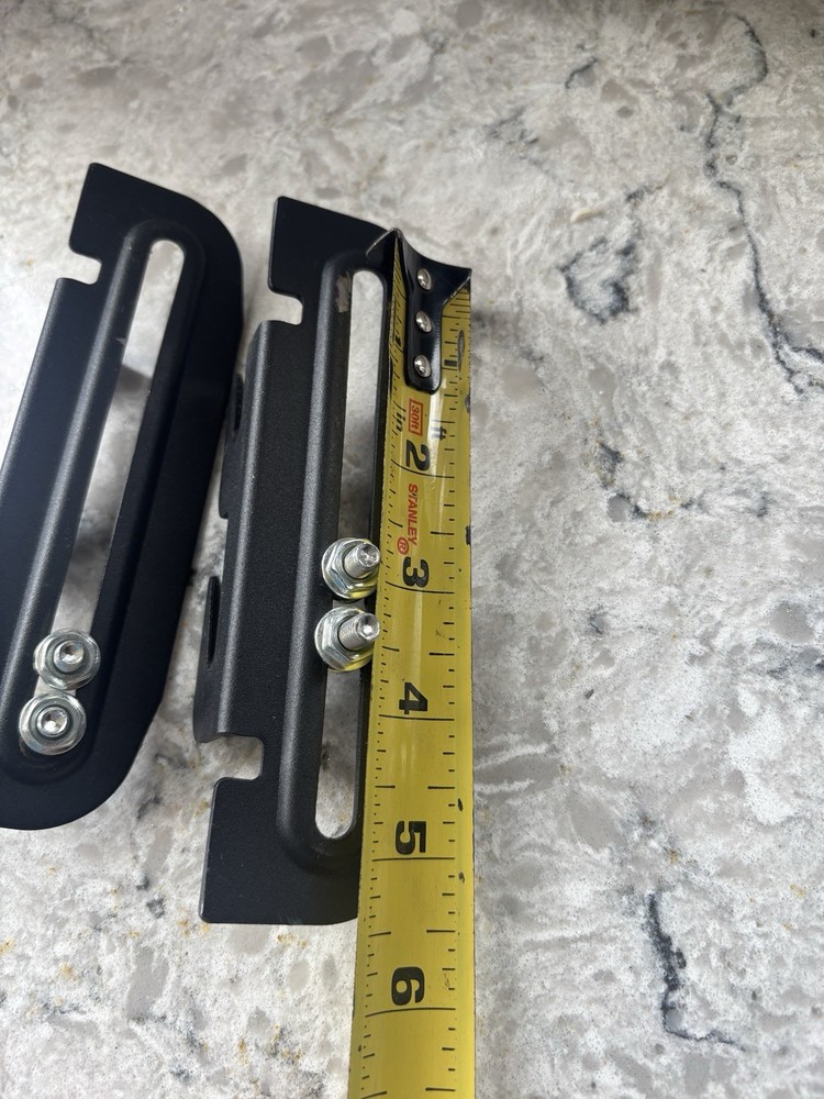 Headboard Adapter Brackets, Bed Frame Hooks, Brackets for Black