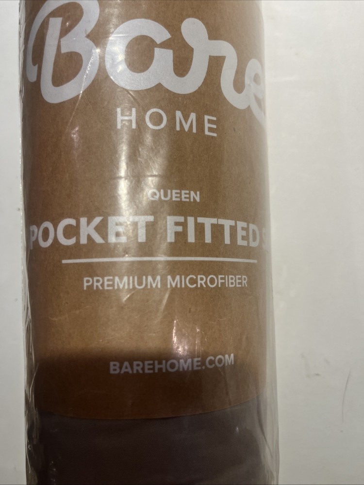 Bare Home Queen24” Pocket Fitted Sheet