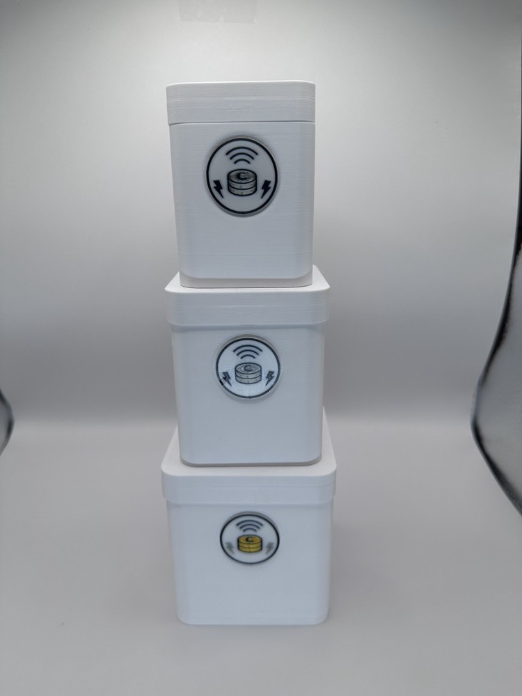 Coinfinity XL 52 mm Stacker | Modular Magnetic Storage for Large Silver Coins