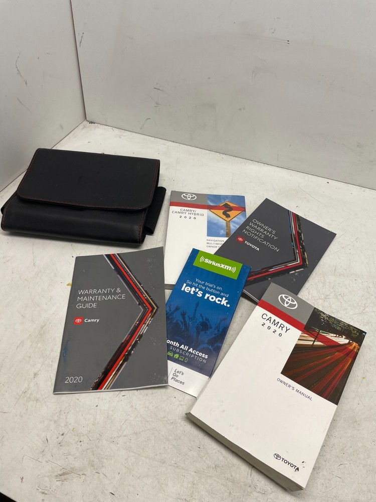 Toyota Case for Owners Manual * OEM *
