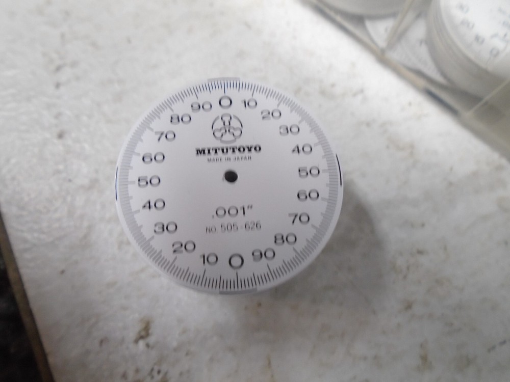 Mitutoyo PARTS  Dial Caliper, dial only- model 505-626
