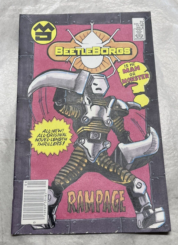 Saban's Beetleborgs Original TV Show Script & Prop Comic Book Strange Change