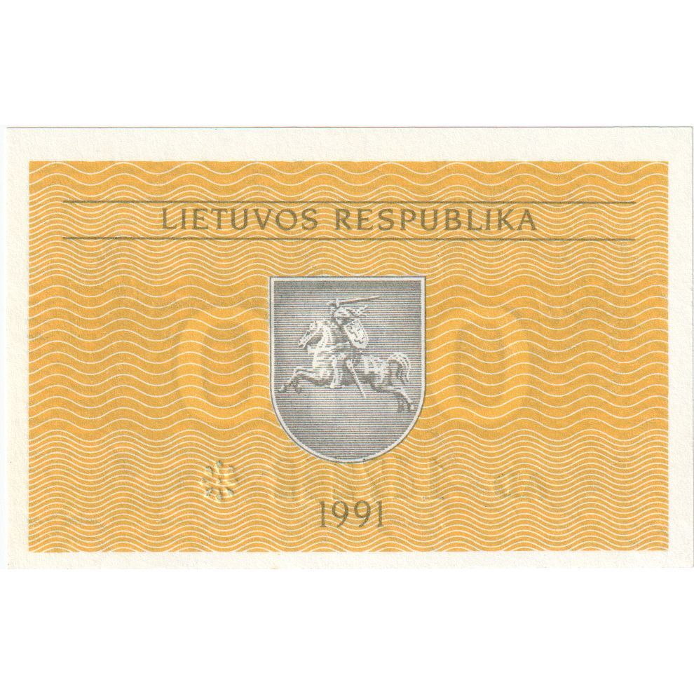 [#335311] Lithuania, 0.10 Talonas, UNC