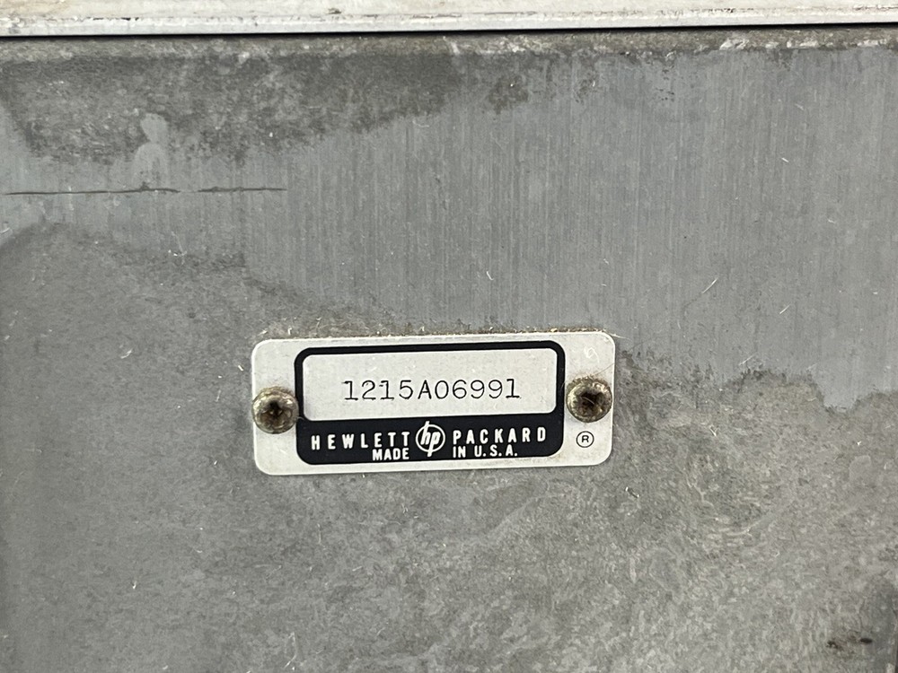 HP SPECTRUM ANALYZER RF SECTION 8553B