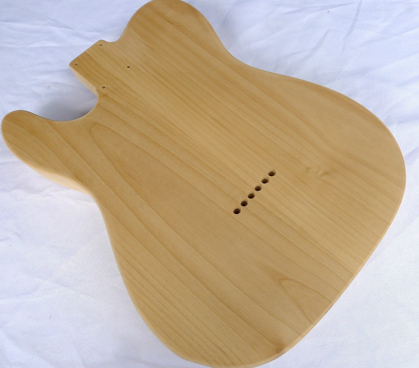 Tele Vintage Style Guitar Body 2 pcs Centre Joined Alder Unfinish ≦ 4.6Lbs