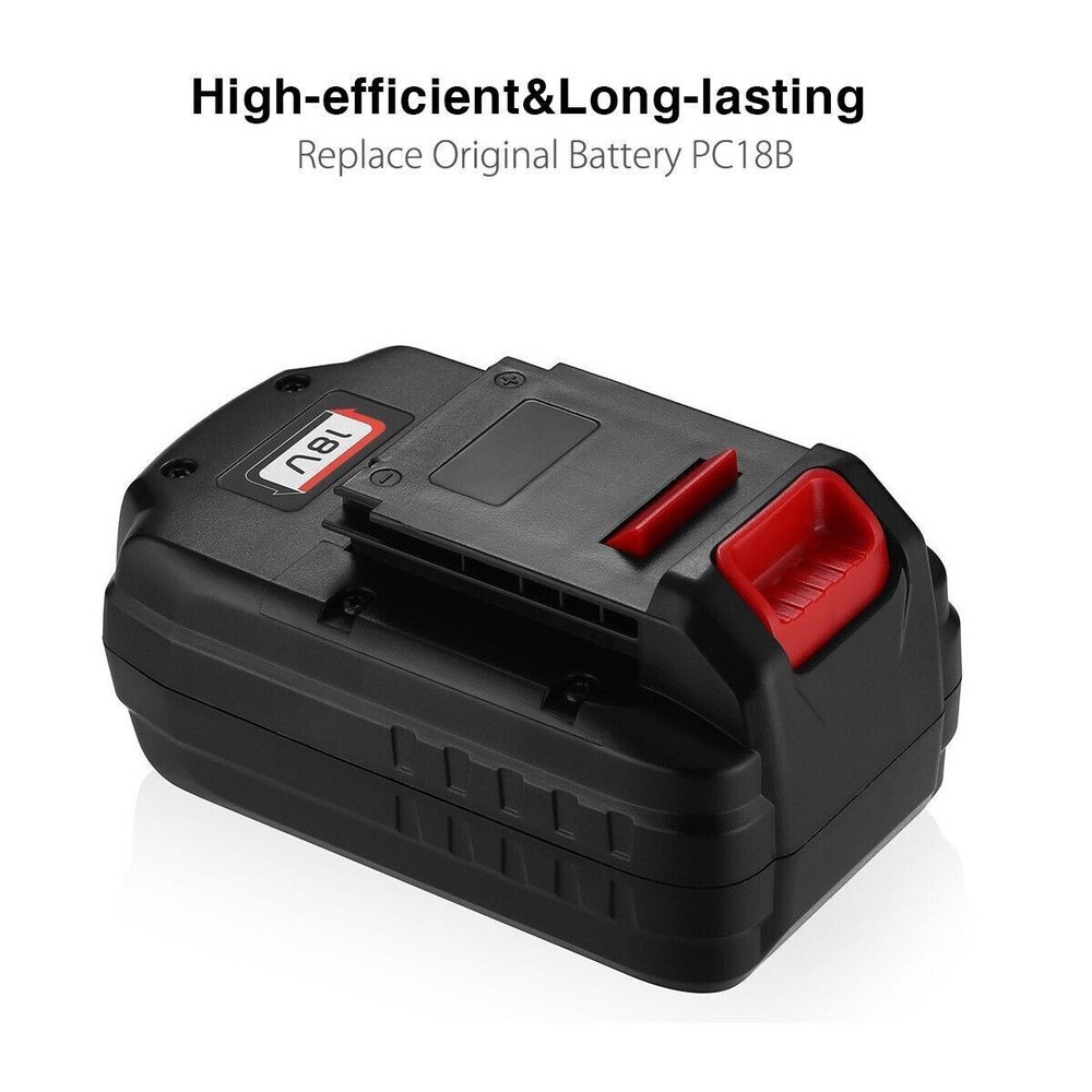 18V 18-Volt Battery Replace For Porter Cable PC18B Cordless Tools PC18BLX PC18BL