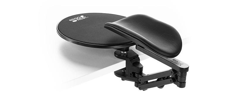 Ergorest Forearm Support- 330-016-BK  W Mouse Pad System