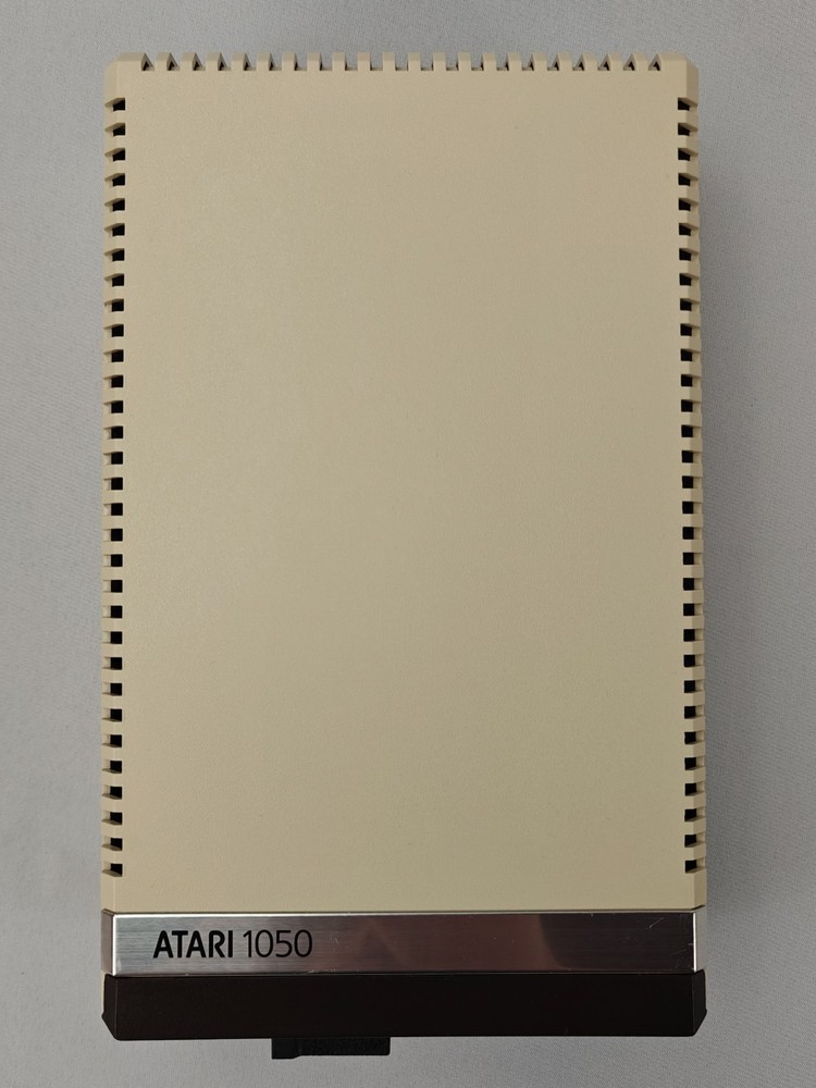 Atari 1050 Disk Drive Very Good Condition Reconditioned Tested + DOS 2.5