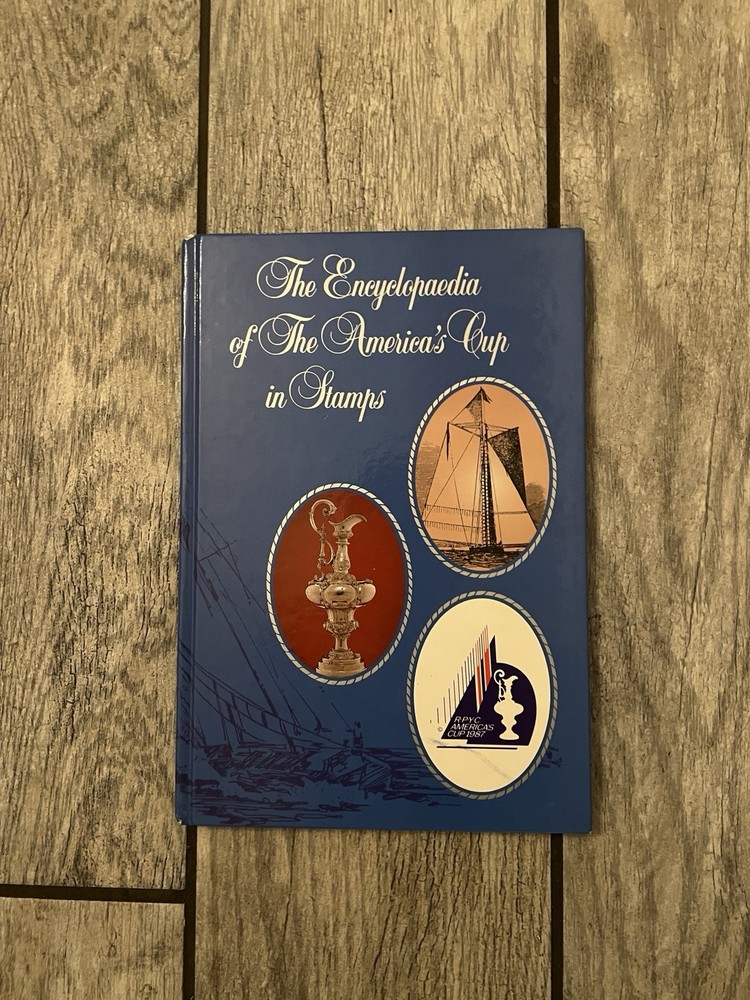 America's Cup Stamps Encyclopedia Book 1987 + Stamps - Supports Special Needs!