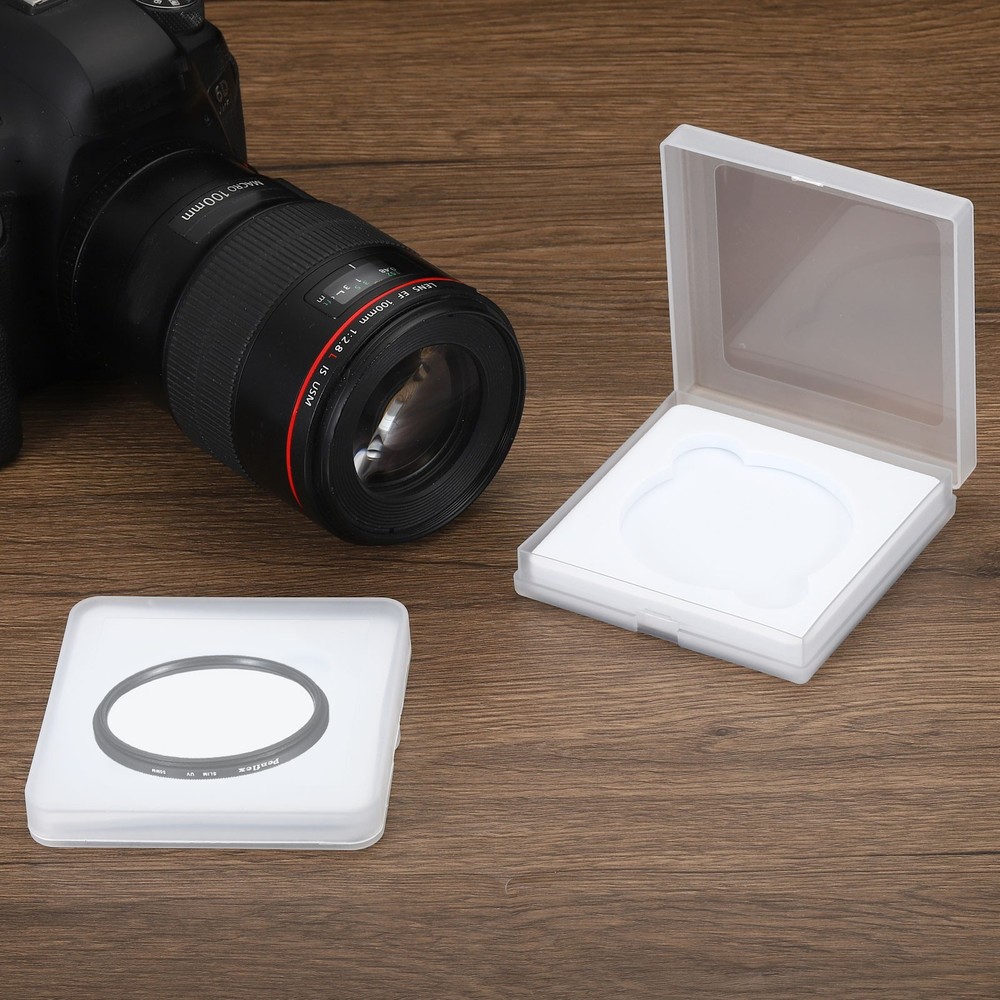 62mm Lens Filter Case, 1pcs Camera Filter Case Portable Lens Filter Box
