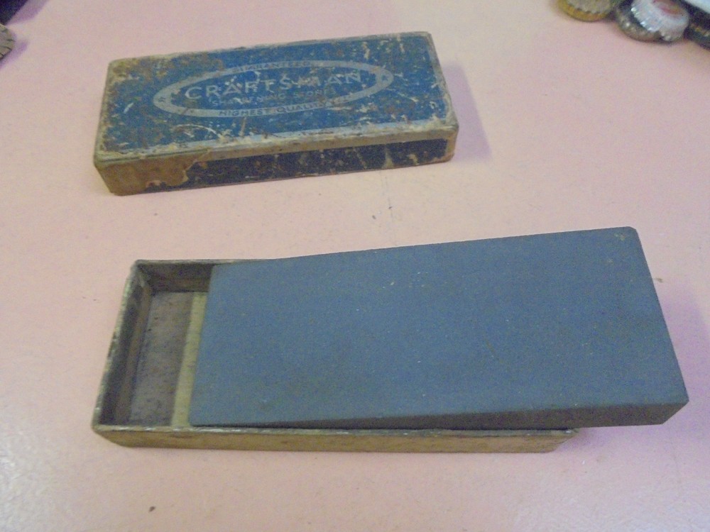Vintage Craftsman Sharpening Stone Honing