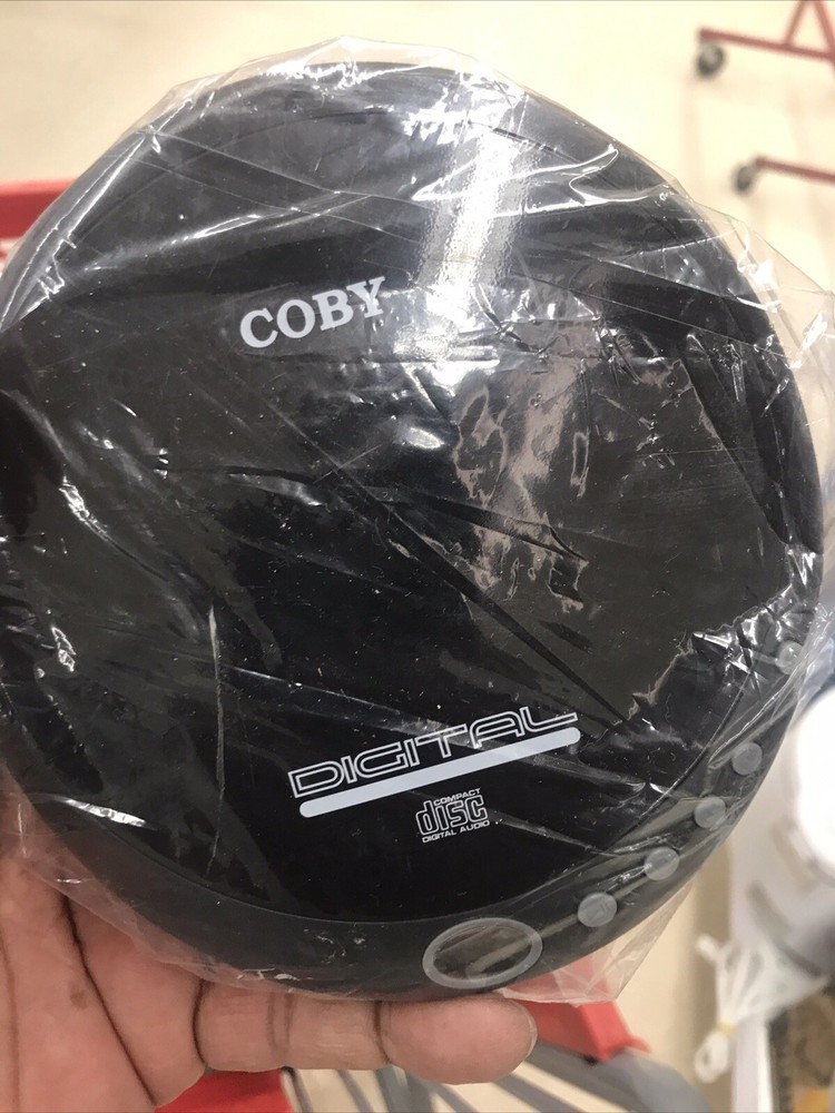 Coby Portable Disk CD Player digital CD-191-BLK