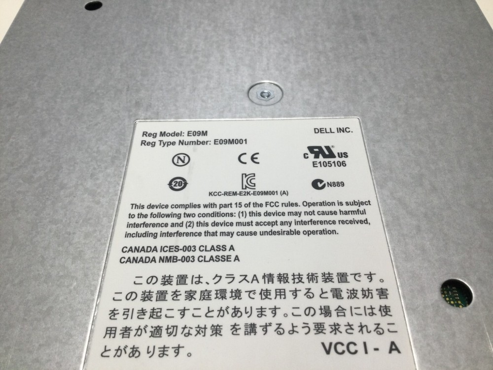 Dell CHWR1 EqualLogic Type 12 iSCSI 1g Controller for Ps4100 HRT01 E09M/E09M001