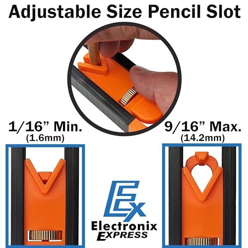 Precise Contour Scribe Tool - Corner and Edge Duplicator for Woodworking, Til...