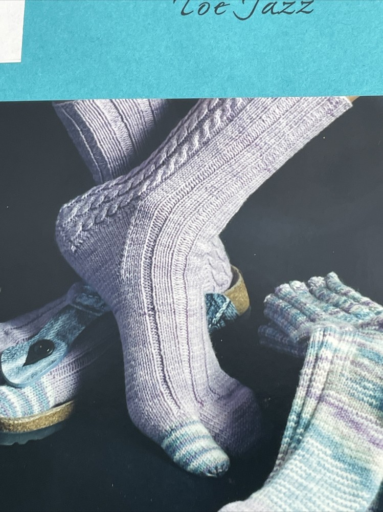 Fiber Trends Toe Jazz Socks Knitting Pattern