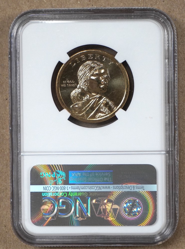 2016-D SACAGAWEA DOLLAR / WARTIME CODE TALKERS NGC MS67 705006