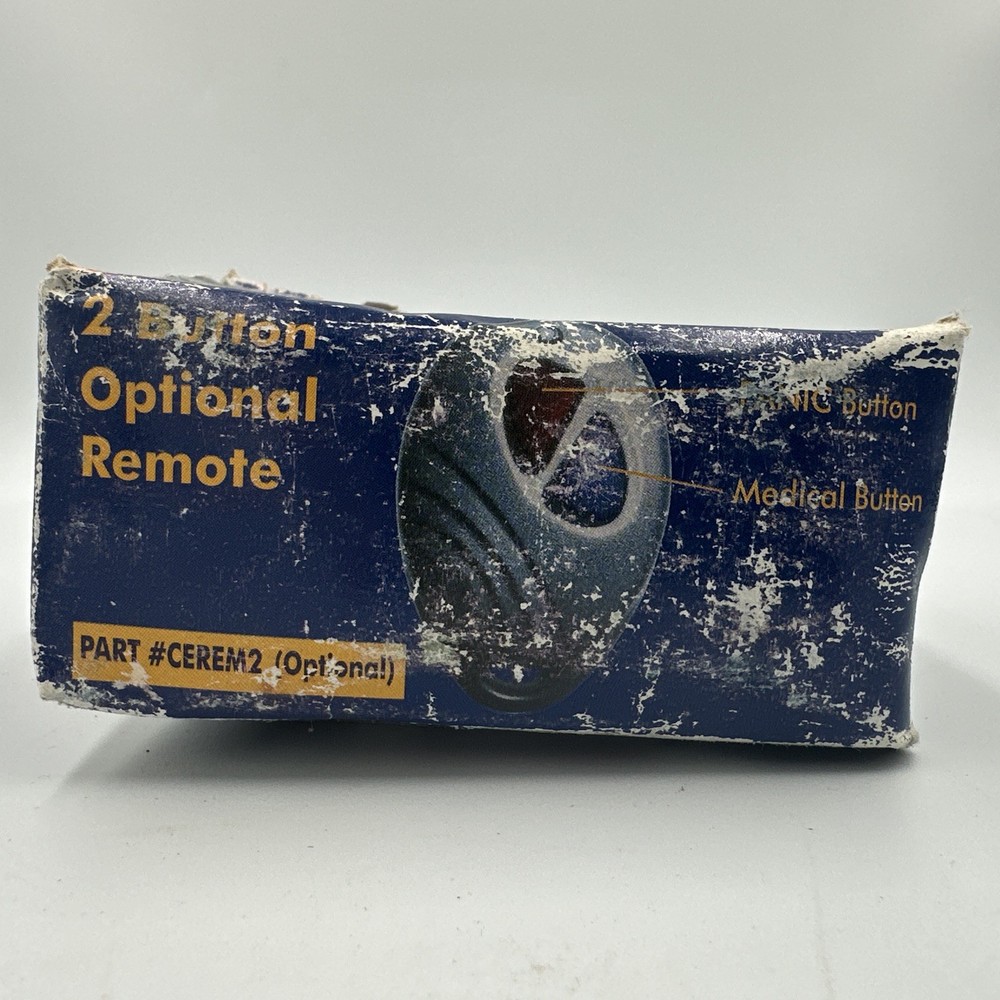 Wireless Emergency Line Part #WEL-Y - 2 Button Optional Remote