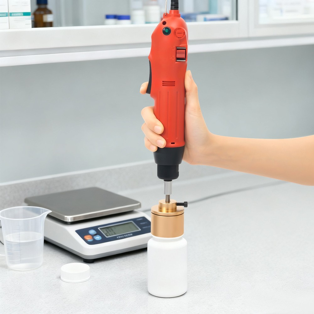 Electric Hand Held Bottle Capping Sealing Machine Handheld Screw Capper Sealer