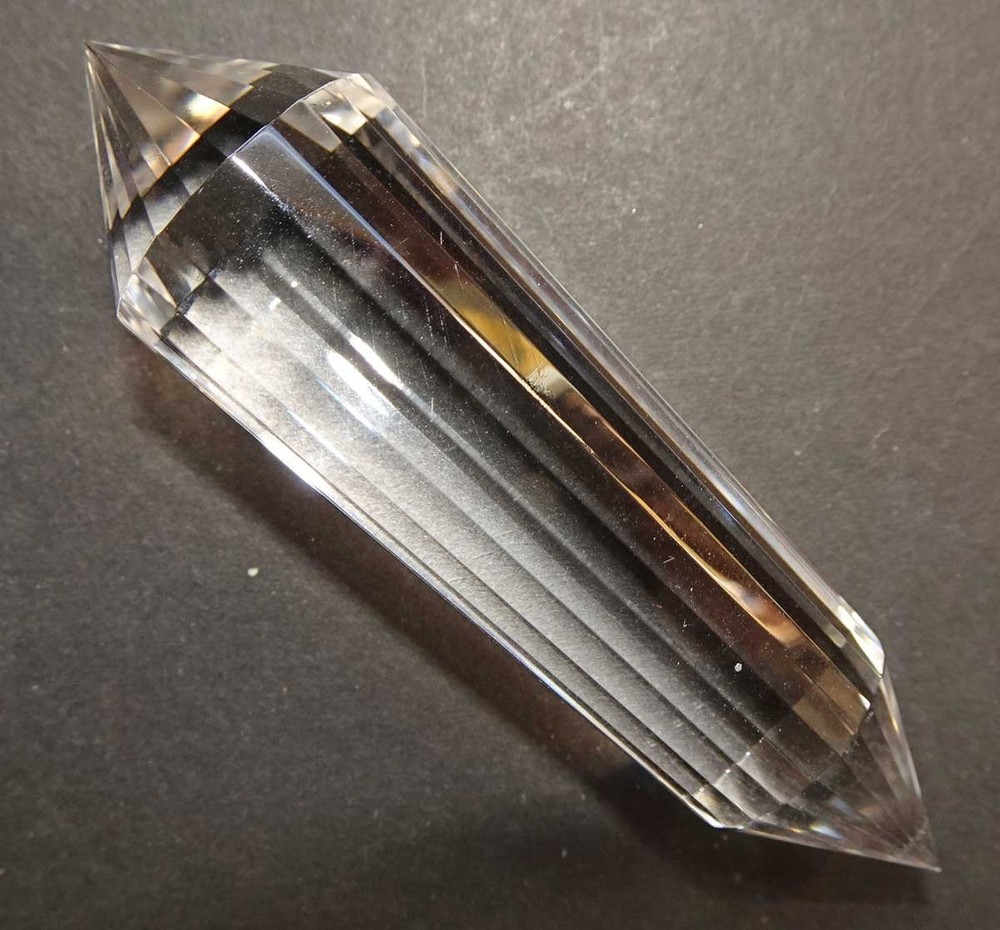 Clear Quartz Vogel 24-sided Crystal - v501