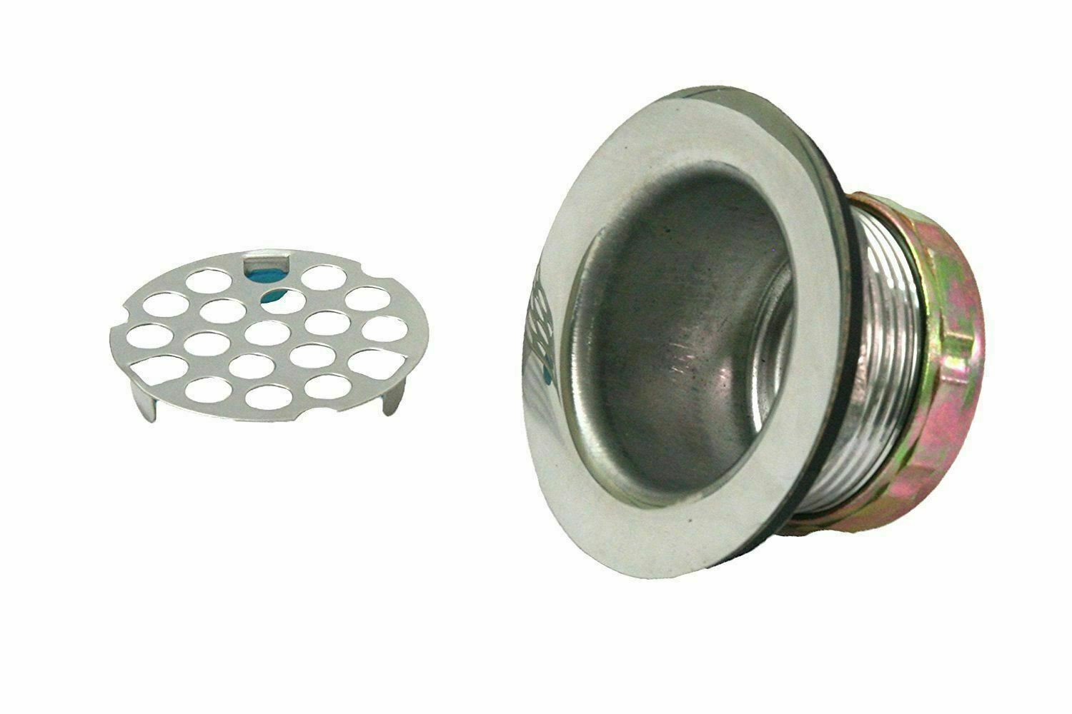 Stainless Steel RV Mobile Shower Strainer Drain Assembly for Bar & Bathroom Sink