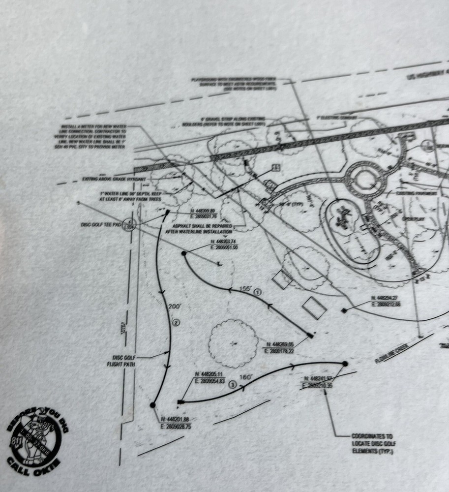 Wallace Design Collective. Architecture Blueprint. Laminated. Oklahoma Historic