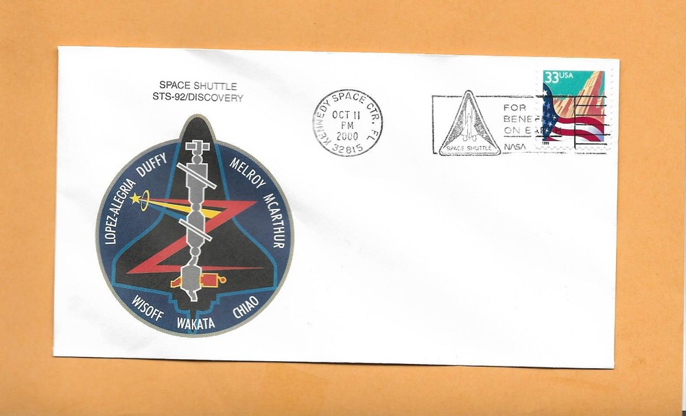 SHUTTLE DISCOVERY STS-92 ISS MISSION   OCT 11,2000 KSC ***