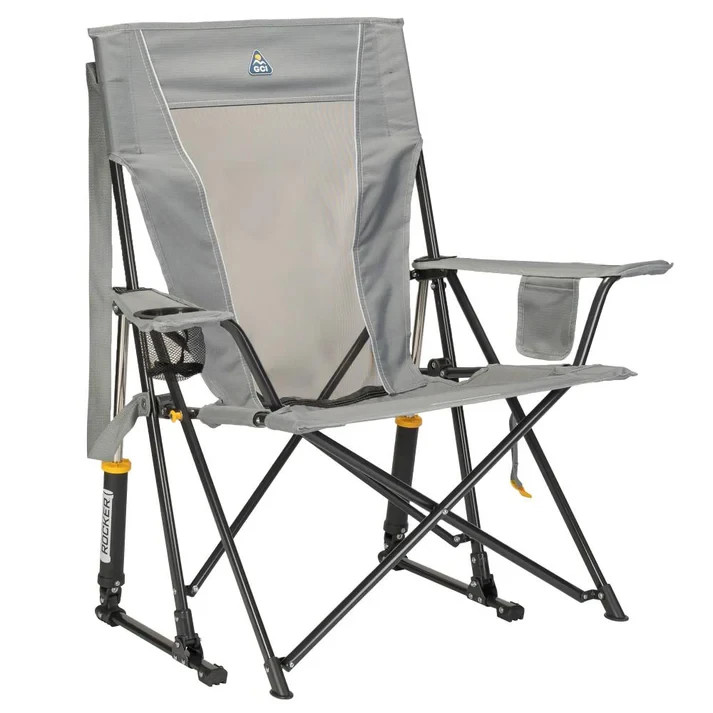 GCI Outdoor Comfort Pro Rocker Chair Color: Mercury Gray