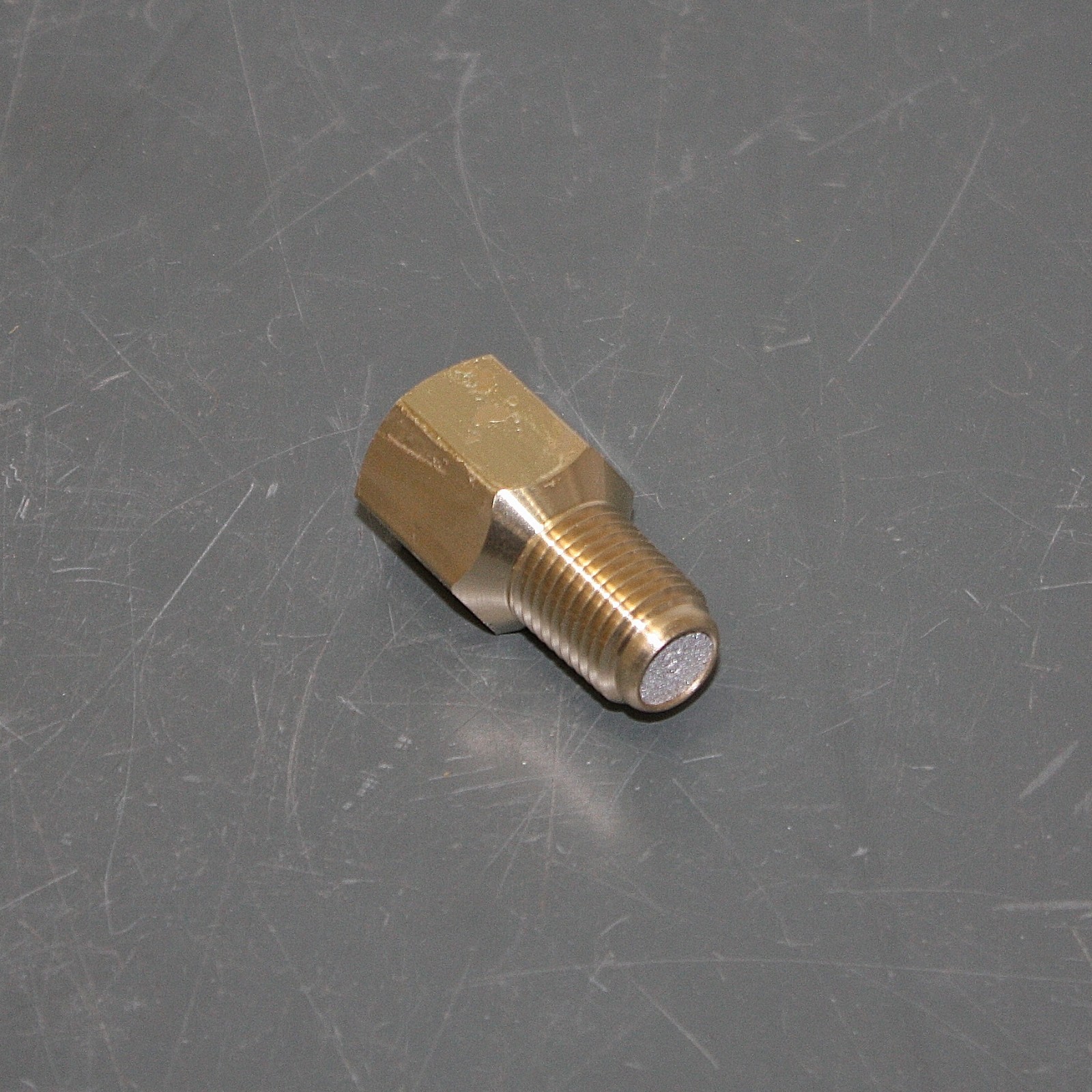 (10) Weksler Pressure Gauge Filter Snubber WG42, 1/4" NPT, 1500 psi, Brass