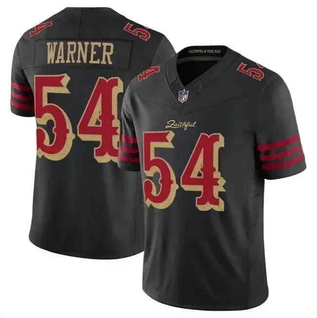 NWT Men's 49ers Black “Rivalries” Limited All Stitched Jersey