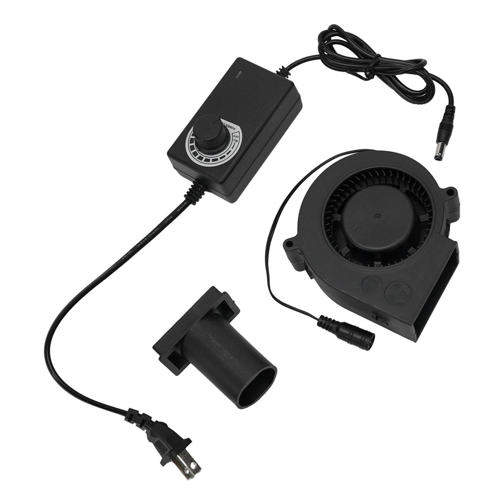 Powerful Airflow for Charcoal Grills 9733 DC Blower with Speed Controller