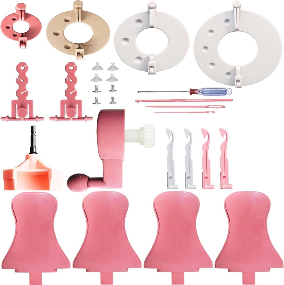 32 Pcs Set Sentro 40/48 Knitting Machine Accessories Replacement Tools Kit