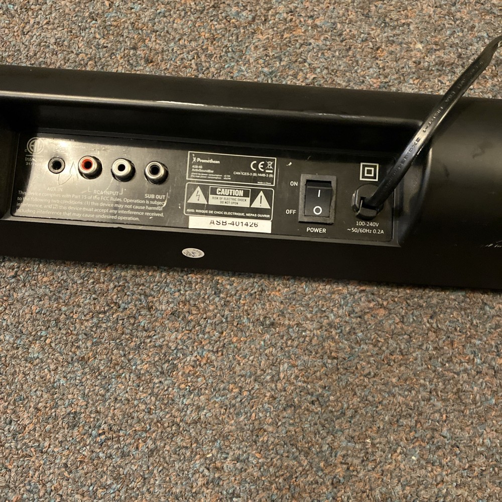 Promethean ASB-40 Interactive ActivSoundBar Speaker