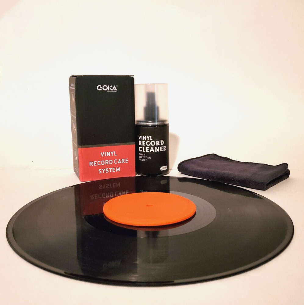 Premium 3-in-1 Vinyl Record Cleaner Kit - Complete