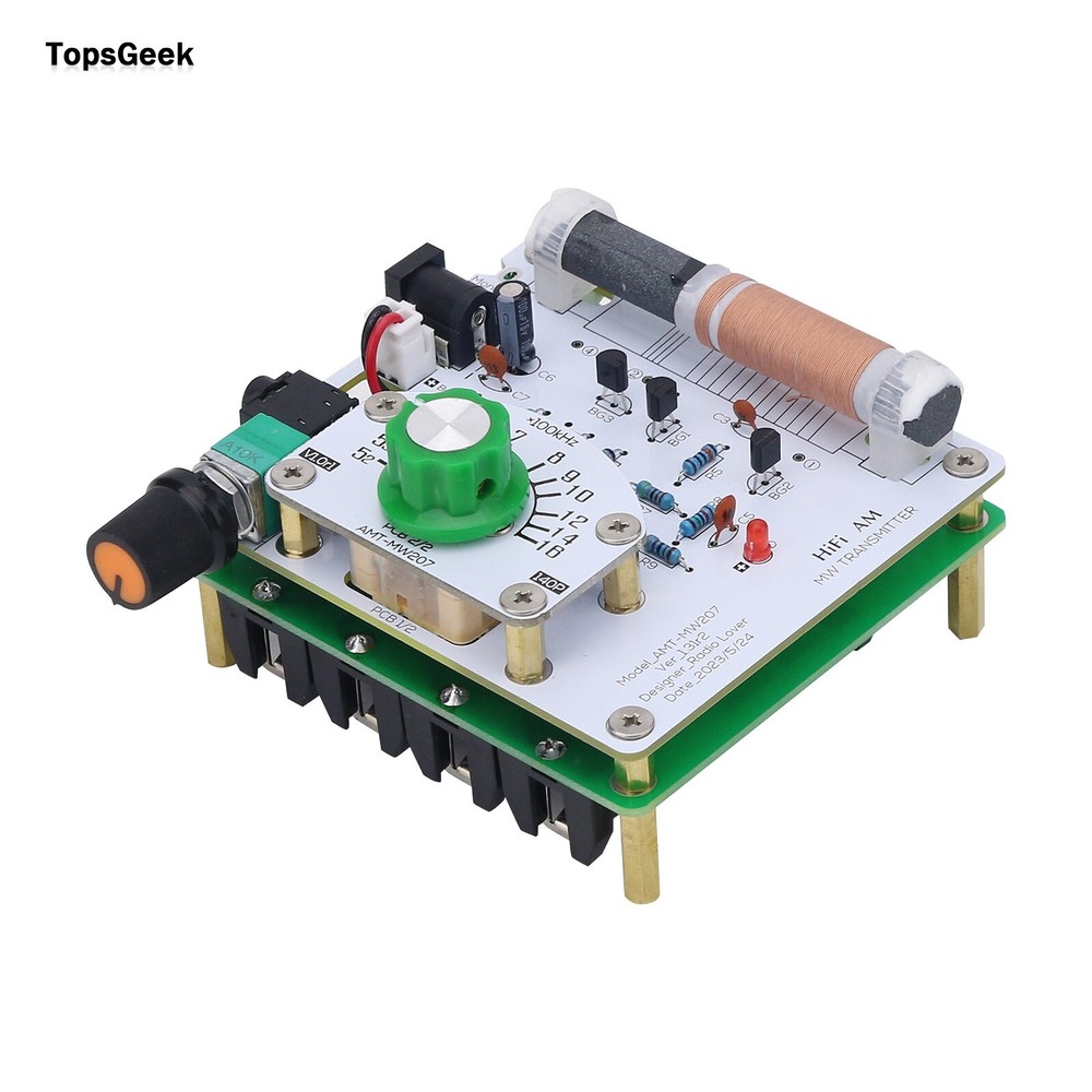 AMT-MW207 Medium Wave Radio Board AM Radio DIY Circuit Board 525~1605kHz 6V USA