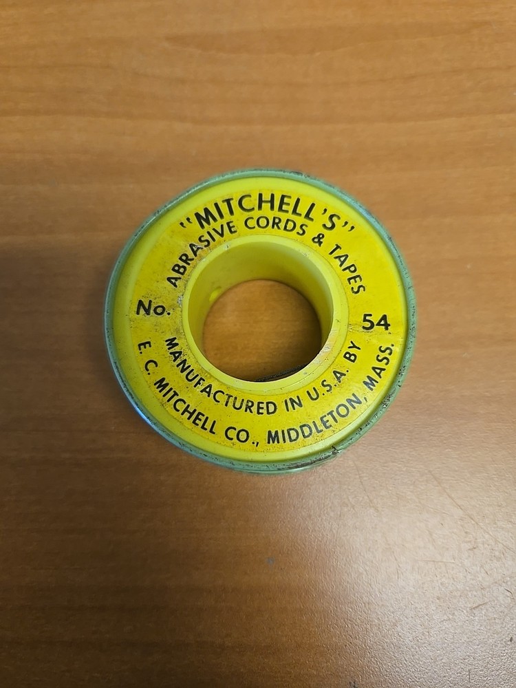 Mitchell's No. 54 Abrasive Cords & Tapes